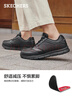 斯凯奇（Skechers）男士商务鞋春季厚底通勤板鞋休闲鞋软底舒适上班鞋77156 实拍图