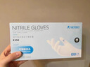 英科医疗（INTCO）一次性手套丁腈手套100只小码加厚餐饮丁晴白色食品级橡胶手套 实拍图