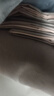 京东京造100%纯棉四件套 床上用品抑菌全棉床单被套200*230cm1.5/1.8米床 咖色 实拍图