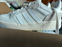 adidas ENTRAP美式校园风运动少年感复古篮球风板鞋男女阿迪达斯   米白色/灰色   37 实拍图