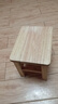 小匠材实木凳子家用客厅小凳子餐厅凳子加厚结实小木凳家用矮凳25高 实拍图