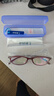 年轻态防蓝光老花眼镜添福系列男女款高清超轻中老年人花镜TF8008+200度 实拍图