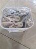茶花衣架夹子晾衣夹子 夹衣服晒衣夹床单防风夹大夹子袜夹被夹 24只 实拍图