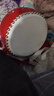 音域6寸堂鼓儿童鼓大鼓小鼓锣鼓打鼓牛皮鼓乐器小孩鼓战鼓 实拍图