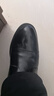 百丽七夕礼物男鞋通勤商务正装皮鞋婚鞋A2410 黑/三接头内增高5cm 43 实拍图