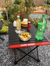 小魔露营桌户外折叠桌 蛋卷桌野餐摆摊烧烤野炊便携式桌椅露营装备 实拍图