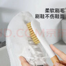 美丽雅日式软毛鞋刷26cm加长木制手柄专业洗鞋洗衣去污清洁刷子1只装 实拍图