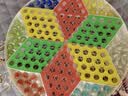 大号跳棋玻璃珠成人儿童益智弹子亲子弹珠老式跳跳棋新料飞行棋 【经典款】单用跳棋60粒+6粒备 【大珠子大棋盘】 实拍图