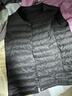 鸭鸭（YAYA）反季羽绒服男冬季轻薄羽绒背心内穿马夹男士保暖内胆薄款马甲KX 黑色 M /170 实拍图