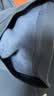 拇指白小T【热力加绒T】加厚长袖T恤秋冬男女保暖打底衫 男款藏蓝 4XL 实拍图