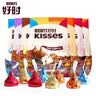 好时巧克力散装kisses之吻生日礼物婚庆喜糖果零食批发 (原装)曲奇奶香白巧口味袋装500G 好时kisses 实拍图
