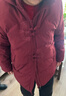 雪中飞中老年妈妈装羽绒服女中长冬装中式骐骥红色奶奶加厚防寒保暖外套 实拍图