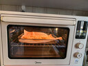 美的（Midea）Q40多功能电烤箱家用专业烘焙大容量 免预热热风空气炸烤箱四面搪瓷/彩屏屏显/复脆 实拍图