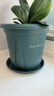 墨斗鱼花盆青山盆控根加厚5加仑大型绿植家用树脂塑料简约大号盆带托盘 实拍图
