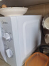 美的（Midea）快捷微波炉 家用小型 360°转盘加热 旋钮操控 易洁内胆（M1-L213B） 实拍图