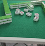 梦多福 麻将桌 折叠手动麻将机餐桌两用棋牌桌家用便携式简易手搓宿舍 加大尺寸90*90cm 【加厚灰圆腿】 升级款 实拍图