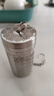 拜杰茶漏 茶仓茶滤茶叶过滤网茶器泡茶茶漏球茶壶内胆 316不锈钢 实拍图