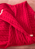 巴布豆宝宝毛衣儿童打底衫百搭婴儿针织衫圆领秋冬毛衣保暖童装 红色【绞花纹理】 80cm 均码 实拍图