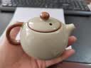 黄汝窑茶壶陶瓷单壶功夫茶具一人用西施壶泡茶家用送礼 黄汝【西施壶】限量亏本 实拍图