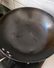 京东京造 炒锅 铁锅炒菜电磁炉燃气灶平底【健康无涂层】进口极铁32cm 实拍图