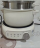 美的（Midea）电煮锅 电火锅 电热锅 电炒锅 分体式可拆洗 2.6L小电锅 学生宿舍多功能锅泡面锅 XZC2088S 配蒸笼 实拍图