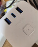 公牛（BULL）20W PD苹果快充魔方插座/插线板/插排/桌面充电站 Type-c+USB+3孔全长1.5米白色 GNV-UU2203C总控 实拍图