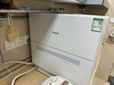 松下（Panasonic）台式洗碗机二代H1D【小尺寸大容积58L】独立烘干 80℃高温除菌 洗烘一体 软水系统 家用台面独立式 实拍图
