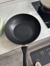 苏泊尔（SUPOR）不粘锅炒锅 平底炒菜锅牛排煎锅少油烟28cm电磁炉燃气通用 实拍图