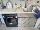 Kadoor德国蜂窝铝洗衣柜阳台一体台盆洗衣洗手脸池槽滚筒浴室柜切角定制 150CM 右盆 奶茶色 送抽拉龙头 实拍图