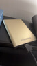 黑甲虫 (KINGIDISK) 500G USB3.0 移动硬盘 SLIM系列 2.5英寸 中国金 9.5mm金属纤薄 抗震抗压 SLIM500 实拍图