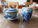 西多米盖碗套装功夫茶具三才茶碗陶瓷茶杯防烫父亲生日礼物新年会 实拍图
