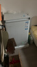 海尔（Haier）100L单温冰柜小型家用小冰柜减霜一级能效冷藏冷冻转换深冷冷柜小冰箱BC/BD-100GHW9D国家补贴 实拍图