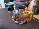 陶福气 创意圆形铜制壶承干泡台功夫茶具配件紫砂壶养壶垫盖碗托 镂空铜雕圆垫 实拍图