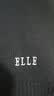 ELLE【100%绵羊毛】格雷系圆领毛针织衫女2026春装新款新年气质毛衣 黑色（升级版） XL 实拍图