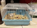 喜帅单层仓鼠笼套装 仓鼠手提笼 小田园单层基础笼小型宠物外带笼子 实拍图
