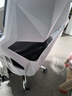 黑白调P4 Pro人体工学电脑椅子办公椅可躺午休椅电竞椅久坐舒适老板椅 霜白(2D腰托+155°带脚托可躺） 实拍图