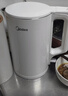 美的（Midea）电热水壶家用烧水壶泡茶0涂层食品级304不锈钢自动断电双层防烫全钢无缝1.5L大容量 MK-HJ1566 实拍图