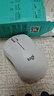 罗技（Logitech）M221 轻音鼠标 无线鼠标 办公鼠标 对称鼠标 带无线微型接收器 米白色 实拍图