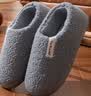 俞兆林（YUZHAOLIN）棉拖鞋男女冬季棉鞋包跟棉拖鞋保暖家居棉拖鞋 YZL1903 灰色 实拍图