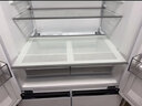 美的（Midea） 457十字对开四开门 宽753mm 纯平零嵌入底部散热大容量一级双变频风冷无霜家用客厅厨房冰箱 MR-457WUSPZE 苍穹灰 实拍图