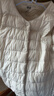 优衣库女装高级轻型羽绒便携式茄克/轻暖便携排骨羽绒478575 478575/30浅米色 M 实拍图