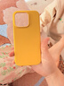W&P适用iphone16pro手机壳液态硅胶苹果16pro保护套pro亲肤高级感软壳防摔简约男女柠檬黄wp 实拍图