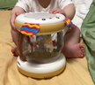 勒米熊婴儿玩具手拍鼓0-6个月儿童宝宝音乐拍拍鼓1-2-3周岁早教生日礼物 充电款升降旋转木马手拍鼓 实拍图