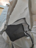 骆驼（CAMEL）轻便双肩背包男纯色折叠包户外休闲旅行登山包女 133DB02006 浅灰 实拍图