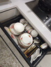 悍高（HIGOLD）厨房橱柜拉篮304不锈钢碗篮抽屉式双层碗碟收纳柜多层置物架 实拍图