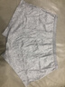 Freego纯棉一次性内裤纯棉灭菌免洗5条独立装旅行出差男灰三角3XL 实拍图