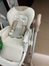 哈卡达宝宝餐椅摇椅二合一儿童可坐可躺折叠椅家用可移动暖雾米咖 实拍图