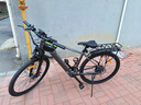 永久锂电池助力电动自行车禧玛诺变速超长续航山地车男女士双碟刹单车 F58摩天灰【助力续航约20-30KM】线碟 27.5英寸 实拍图