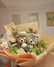 吕姆克包装纸礼物礼品鲜花束打包纸防水韩素纸diy材料纸 金香槟20张7640 实拍图