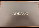 奥康（Aokang）男鞋男士商务休闲鞋英伦舒适低帮圆头系带皮鞋 黑色41码 实拍图